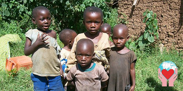 Bambini pigmei in Congo Rdc