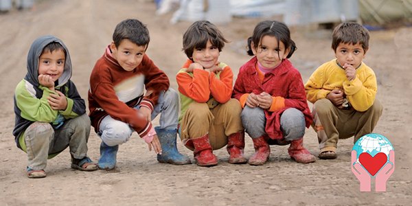 bambini siriani rifugiati in Giordania