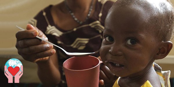Repubblica del Benin latte bambini malnutriti