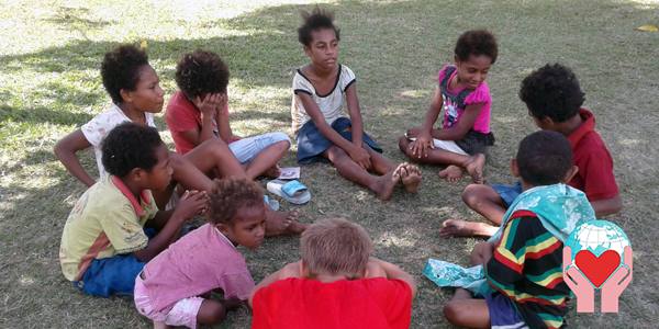 Bambini poveri: Papua Nuova Guinea