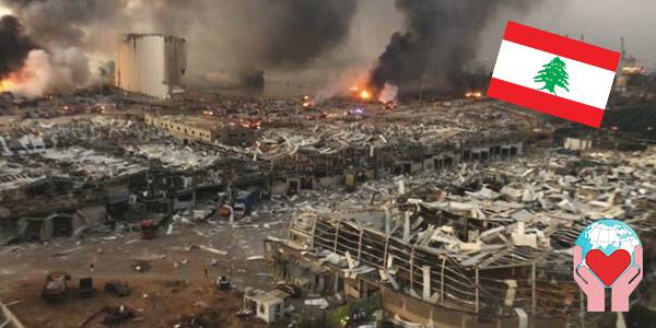 Libano notizie Porto di Beirut in fiamme