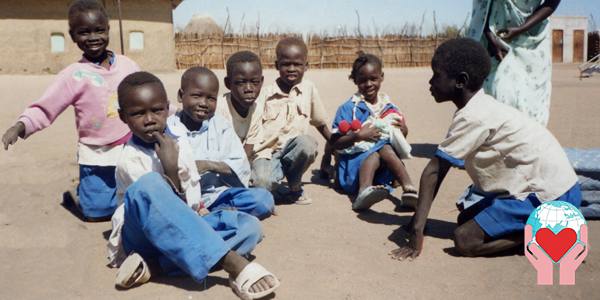 Bambini poveri Sud Sudan