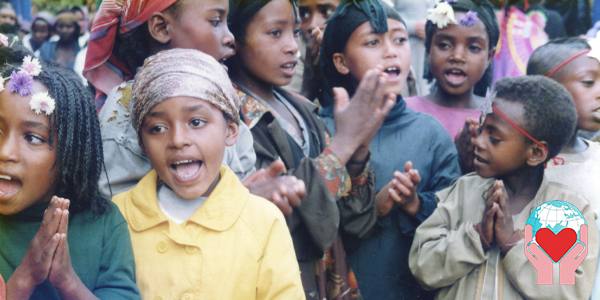 Bambini orfani Etiopia
