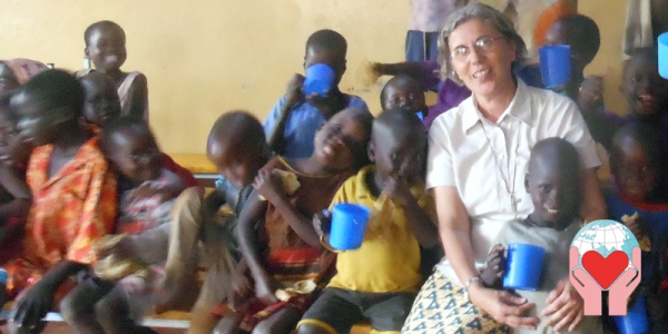 Missionaria comboniana in Uganda