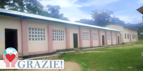 La nuova scuola in Congo