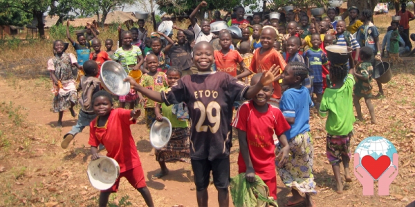 Bambini felici Repubblica Centrafricana