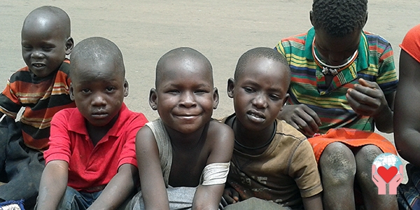Bambini poveri: Uganda