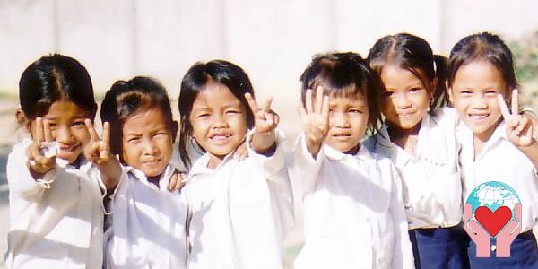 Bambine cambogiane