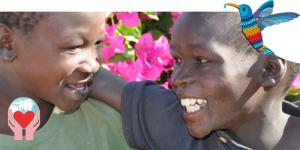 bambini felici Uganda